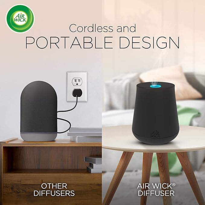 Air Wick Essential Mist Refill, 2ct, Pumpkin Spice, Fall Scent, Essential Oils, Air Freshener (Pack of 2)