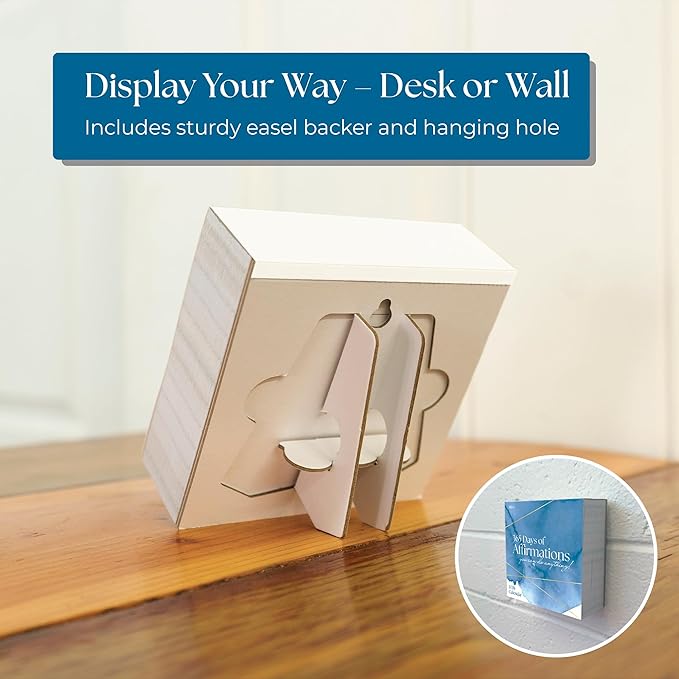 2026 Positive Affirmations Daily Desktop Calendar | 365 Days Of Affirmations To Motivate, Inspire, and Calm. Positive Self Care Daily Ritual To Nourish The Soul. Daily Rip Off Calendar To Encourage Positivity