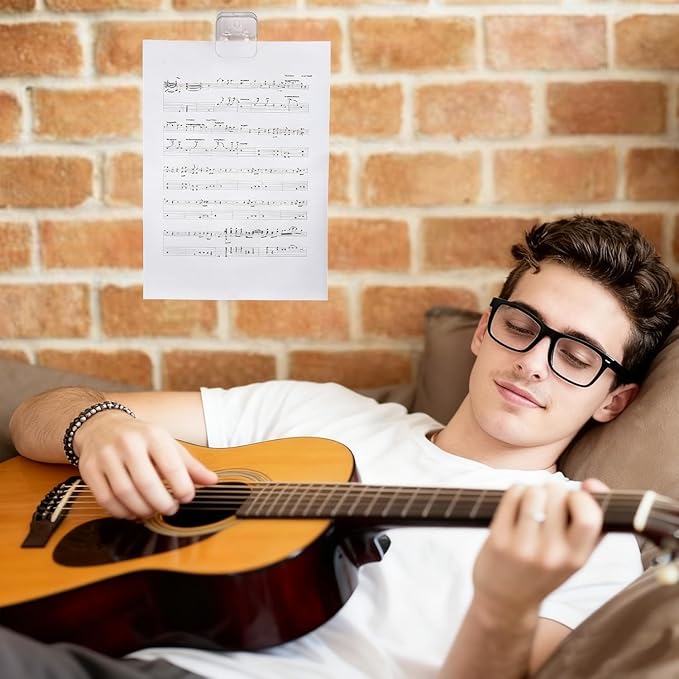 20 Pieces Self Adhesive Clips, Wall Clips,Tapestry Hangers,Photo Holders for Paper Flag Hanger,Sticky Clip for Teachers,Double-Sided Adhesive Spring Clip for Poster Home Office Rope