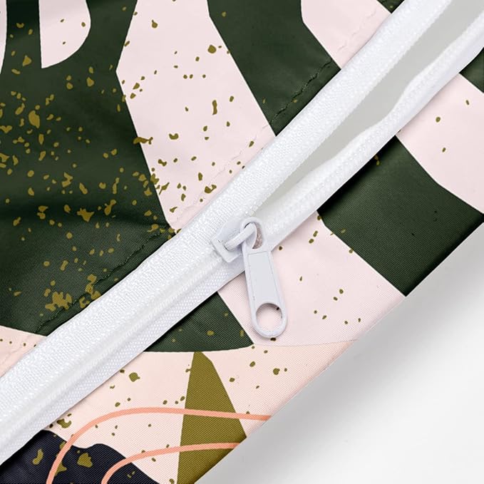 Wet Dry Bag for Swimsuit, Travel, Beach, Pool, Stroller, Diapers, Dirty Yoga Gym Clothes, Makeup Bag, Waterproof Tropical Palm Leaves Decor Jungle Palm Leaf Favors