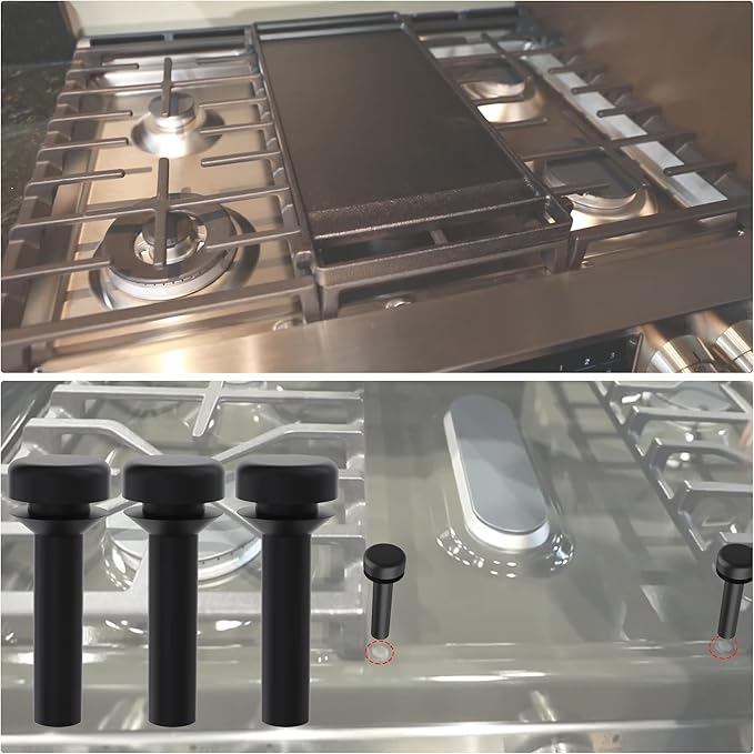 Replacement WB02X24790 Gas Stove Grate Bumpers Rubber Feet for GE Range Burner Cafe Stove Top Cooktop 16 Pack