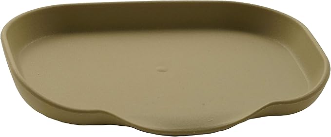 Aira Soap Saver - Soap Dish & Holder Accessory - USA Made, BPA Free - Drains Water, Circulates Air - Extends Soap Life - Fits All Dish Sets - Bone Dish Combo