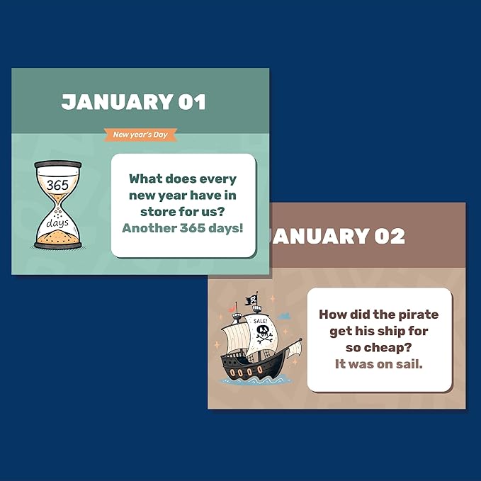 Dad Joke Gift Set Bundle For Dad | (1) Dad Joke Daily Perpetual Calendar & (1) Dad Joke Talking Button, Make Dad Laugh With This Father's Day Bundle Gift Set Present!