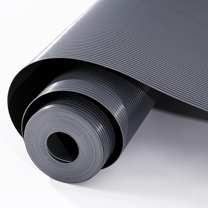 Shelf and Drawer Liner for Kitchen Cabinet, Non-Adhesive 12in x 360in Waterproof Durable Thickened EVA Material Easy-to-Cut Contact Paper Non Slip Mat for Refrigerator, Cupboard, Dresser
