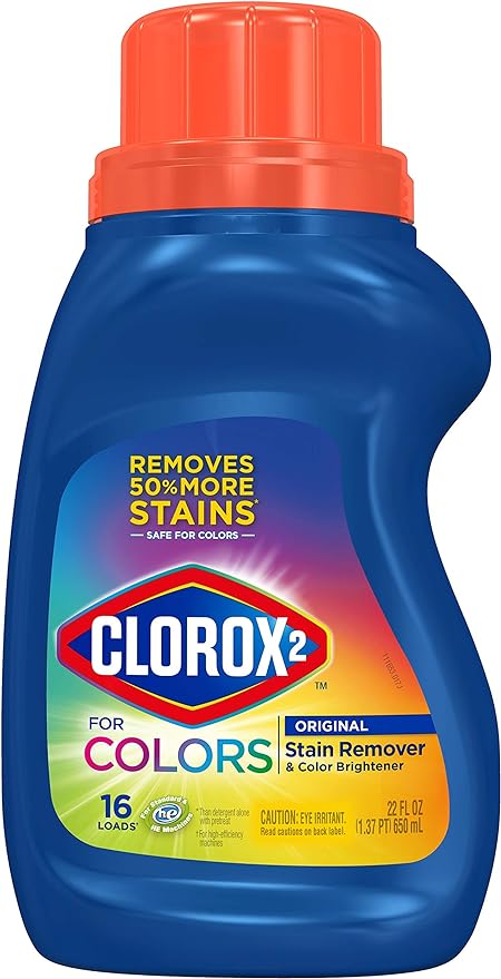 Clorox 2 for Colors - Stain Remover and Color Brightener, 22 Ounces (Packaging May Vary)