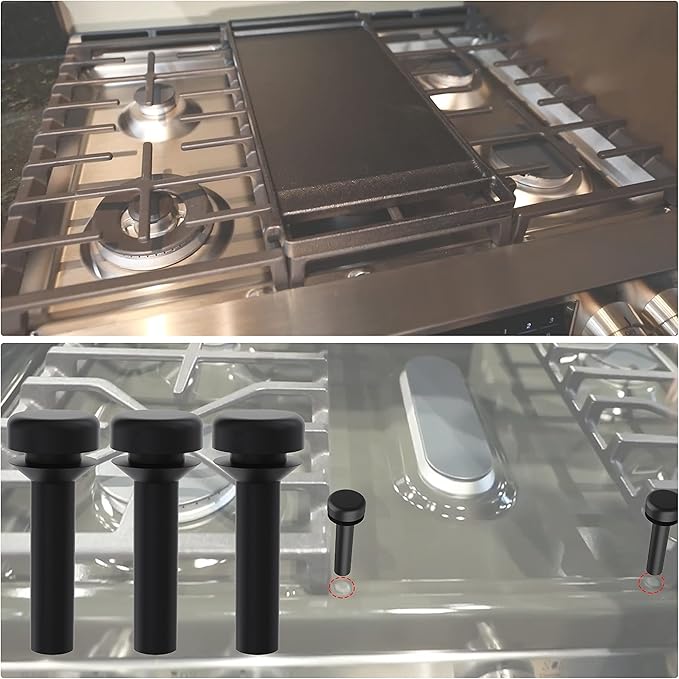 Replacement WB02X24790 Gas Stove Grate Bumpers Rubber Feet for GE Range Burner Cafe Stove Top Cooktop 10 Pack