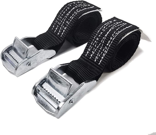 1500 lbs 1" x 3' Tie Down Straps, 2 Pack Adjustable Lashing Straps Ratchet Straps Heavy Duty Ratchet Tie Down Straps Cargo Straps with Cam Buckle Suitable for Carrying Various Cargo or Luggage