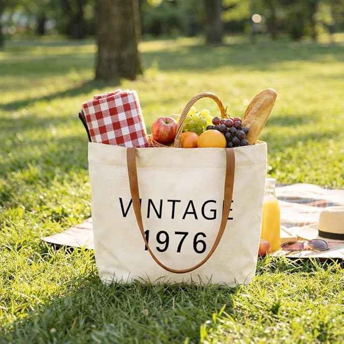 50th Birthday Gifts for Her,50th Birthday Gifts for Women,Gift for 50 Year Old Woman,50th Vinatge Bag Gift for Women