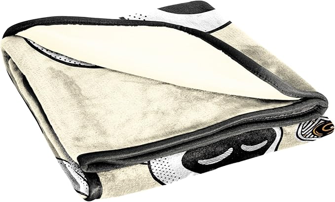 Jay Franco Kids Plush Throw Blanket – Soft & Cozy Fleece Throw for Bedroom & Couch Décor, Official Licensed Product, Beige - Wall-E, 46x60 - Throw Blanket