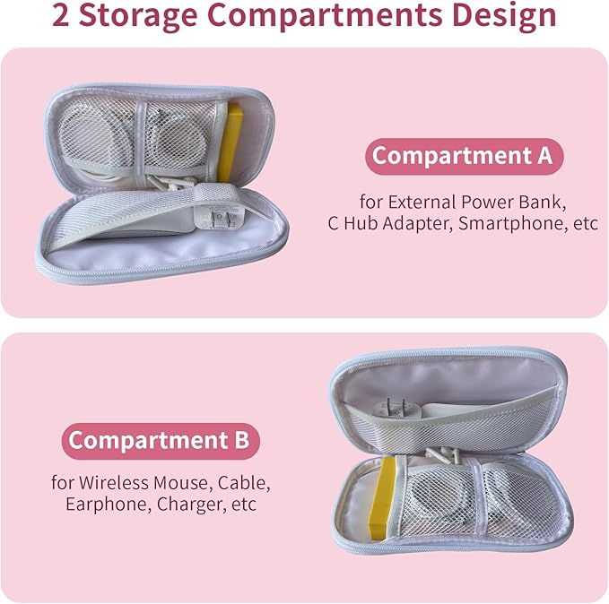 Electronics Organizer Travel Case, Cable Organizer Travel Essentials Tech Pouch,Suitable for Charger, Cable, Phone，Flash Drive,Bohemian leaves