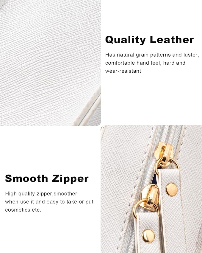 Small Clear Makeup Bag for Women, Mini Cosmetic Bag Portable Makeup Pouch Organizer with Zipper Waterproof Travel Cosmetic Case Cute Travel Toiletry Bag Car Organizer for Essentials