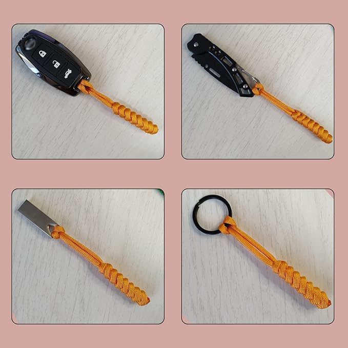 10 Pieces Zipper Pull Replacement Dress Zipper Pull Helper Hand Woven Vajra Knot Paracord Pull Tab Extender for Backpacks Jackets Luggage Purses Handbags (Mutil Color)