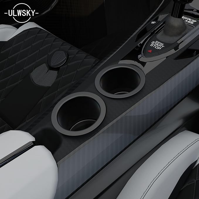4Pcs Drop-in Cup Holder,304 Stainless Steel Automotive Cup Holders,3.3inch Black Poker Table Drink Holder Dining Table Cinema Sofa Yacht Boats Cars Touring RV Car Drop-in Drink Cup Holder