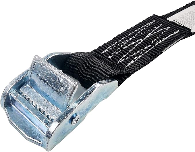 1500 lbs 1" x 2' Tie Down Straps, 2 Pack Adjustable Lashing Straps Ratchet Straps Heavy Duty Ratchet Tie Down Straps Cargo Straps with Cam Buckle Suitable for Carrying Various Cargo or Luggage