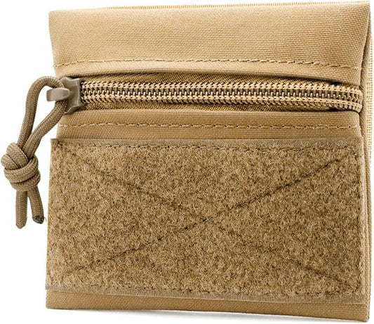 Qavctw Tactical Admin Pouch Bag with Hook and Loop Tool Storage Bag Snack Pouch Candy Bag Hanging Pouches Backpack Accessory Pouch