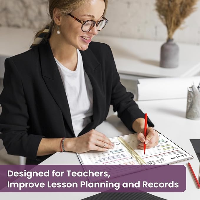 Planner 2026-2027, Academic Year Monthly and Weekly Calendar Planner, Jul 2026 - Jun 2027, Hardcover Teacher Student Planning Agenda book with Tabs, Perfect for School Office Supplies, 8.5" x 11" - Midnight Bloom