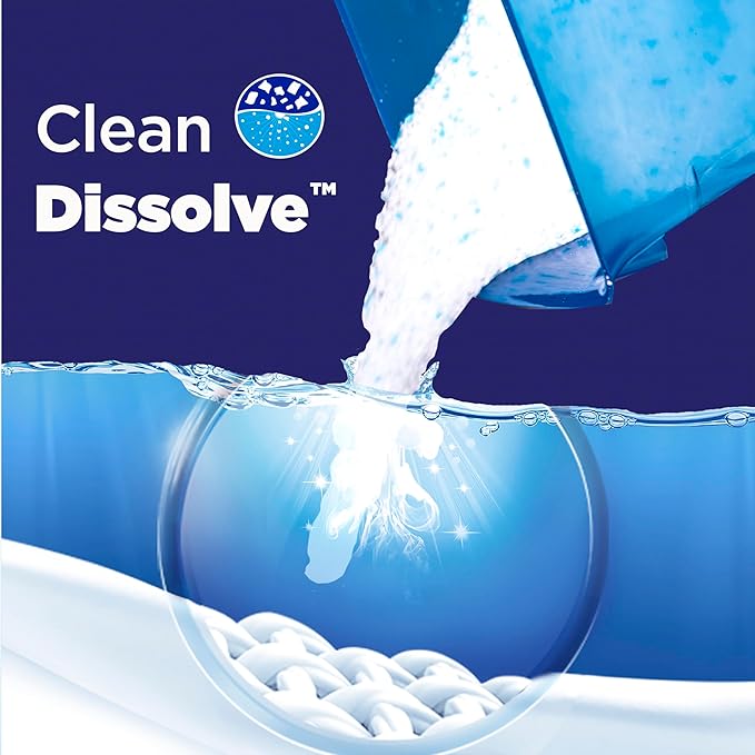 Tide Clean and Gentle Powder Laundry Detergent, Unscented, 68 Loads, 77 oz (Pack of 3)