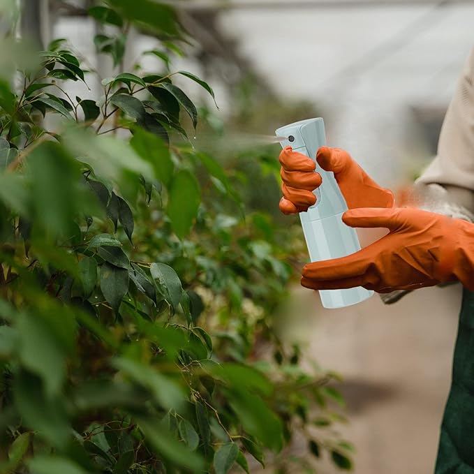 Spray Bottle for Hair (6.8OZ /200ML) Continuous Ultra Fine Mist Sprayer for Hair, Salons, Barber, Plants, Skin Care, Cleaning 1 Pack BLUE