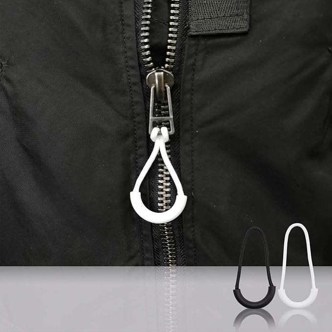 Daily Treasures 2pack Button Hook and Zipper Pull, Button Hook for Seniors with 8Pcs Zipper Pulls,Button Assist Tool,Button Assist Device with Non-Slip Ribbed Handle for Seniors and Disabilities