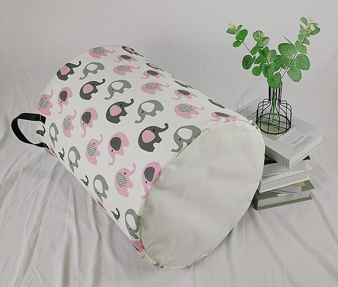 Kids Hamper Storage Bins Organizer Toy Box Laundry Basket Large Canvas Collapsible Chest for Home/Dorm/Kitchen/Pet/Office/Closet/Shelf/Gift Baskets