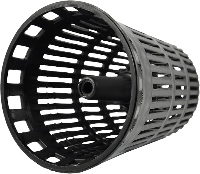 Danco Catcher Replacement Baskets for Stand-Alone Shower Trap, Hair Drain Clog Prevention, Pack of 6, Black, (10739P)