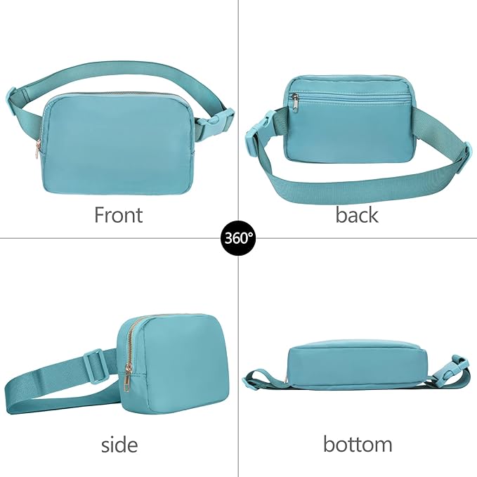 VOROLO Fanny Pack For Women And Men Crossbody Bag Belt Bag with Adjustable Strap Graduation Gifts