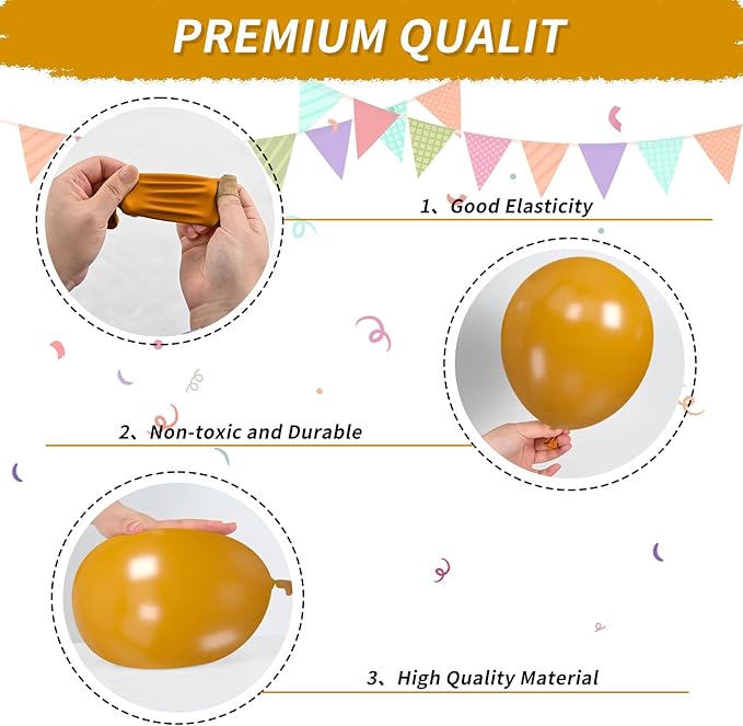 Boho Rainbow Balloons, Boho Rainbow Colorful Balloon, Retro Ivory White Yellow Orange Blue Purple Balloons for Girls Woman Boys Boho Birthday Baby Shower Bridal Shower Wedding DIY Party Decorations