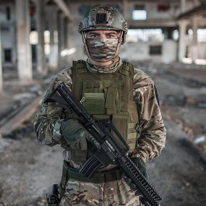 Qavctw Tactical Admin Pouch Bag with Hook and Loop Tool Storage Bag Snack Pouch Candy Bag Hanging Pouches Backpack Accessory Pouch