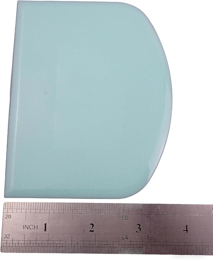 5-Pack Dough Scraper Bowl Food-safe Plastic Dough Cutter Flexible Bench Multipurpose Food Scrappers for Bread Dough Cake Fondant Icing