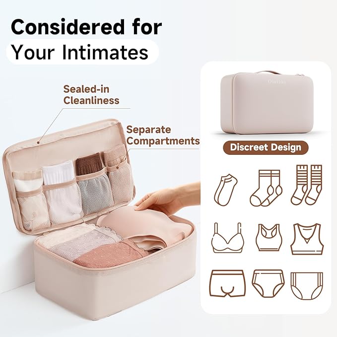 9 Set Packing Cubes for Travel, Gifts for Women Mom, Anti-Tearing Suitcase Organizer, OlarHike Vacation Essentials & Accessories for Cruise Ship