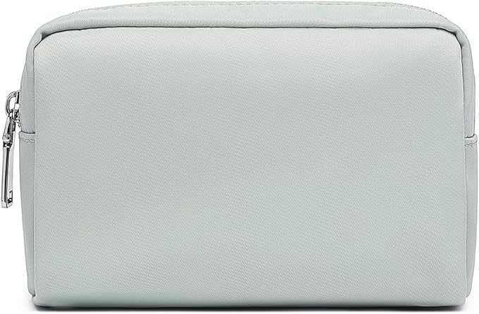 Waterproof Makeup Bag Large Capacity Women's Classic Black Wash Bag Adjustable Partition Wash Bag Brush and Cosmetic Carrying Bag… (Grey)