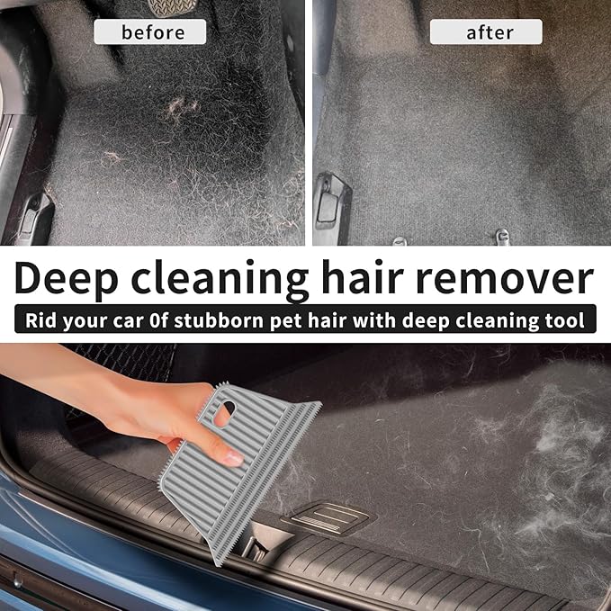 Lint Remover 3-Pack, Lint Shaver Cleaner Pro, Carpet Rake, Lint Brush, Fur Removal Tool, Portable Carpet Scraper, Clothes, Car Mats, Couch, Pet Bed, Furniture
