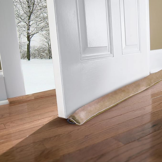 Frost King Door or Window Draft Stop Cloth Seal, 36-inches, Decorative Gold