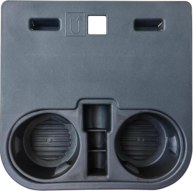 Front Center Console Cup Holder Replace for HC3Z-2813562-AB Compatible with 2015-2020 Ford F150 2017-2022 F250 F350 F450 Super Duty