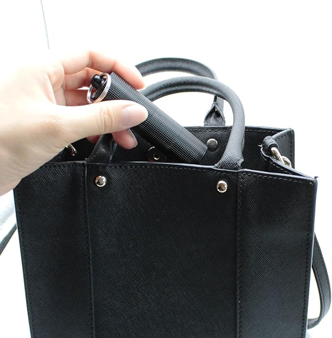 PPFISH Portable Daily Pill Case, 3 Compartments Anti-Skid Aluminum Alloy Waterproof Pill Box Dispenser, Small Pocket Pill Container, Keychain Pill Fob, Travel Pill Holder for Men Women