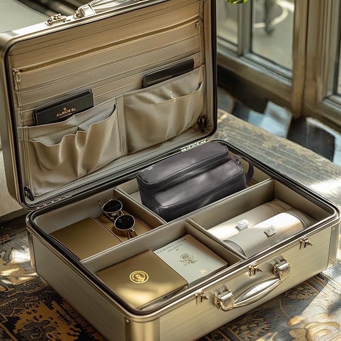 Toiletry Bag for Men, Travel Essentials Travel Toiletry Bag, Water-Resistant Compact Bathroom Roll Organizer for Hygiene, Shaving kit, Gifts for men (8 Mystery Gray(Polyster))