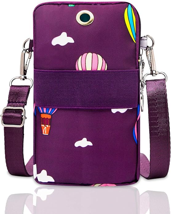 BIAOTIE Lightweight Small Crossbody Bags Cell Phone Purses Travel Pouch Shoulder Bag for Women