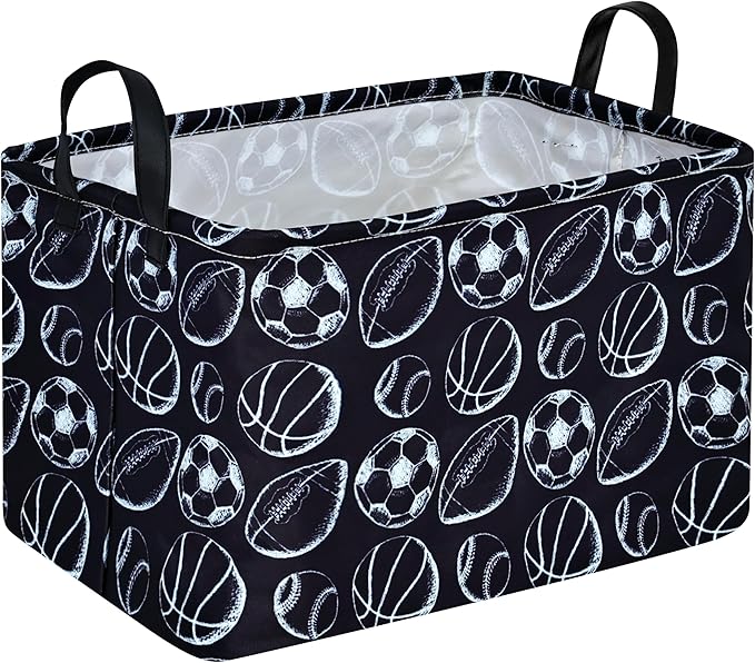 Kids Hamper Storage Bins Organizer Toy Box Laundry Basket Large Canvas Collapsible Chest for Home/Dorm/Kitchen/Pet/Office/Closet/Shelf/Gift Baskets