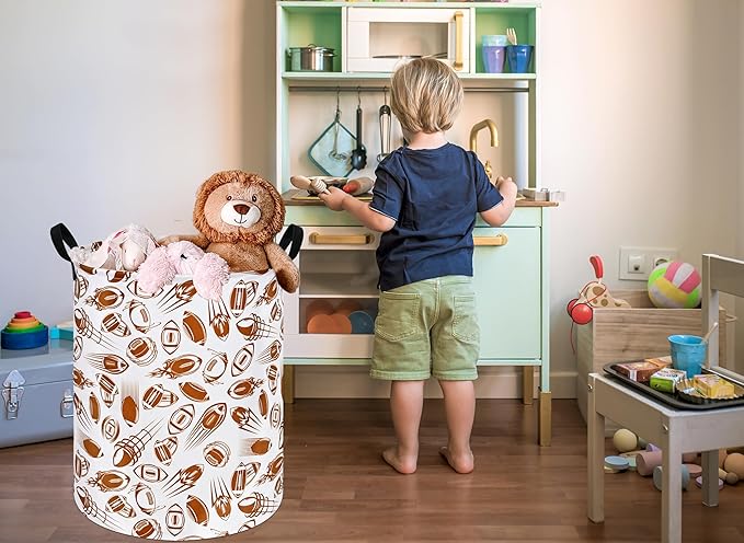 Round Laundry Basket Storage Bins Nursery Hamper Gift Baskets for Home,Office,Home Decor