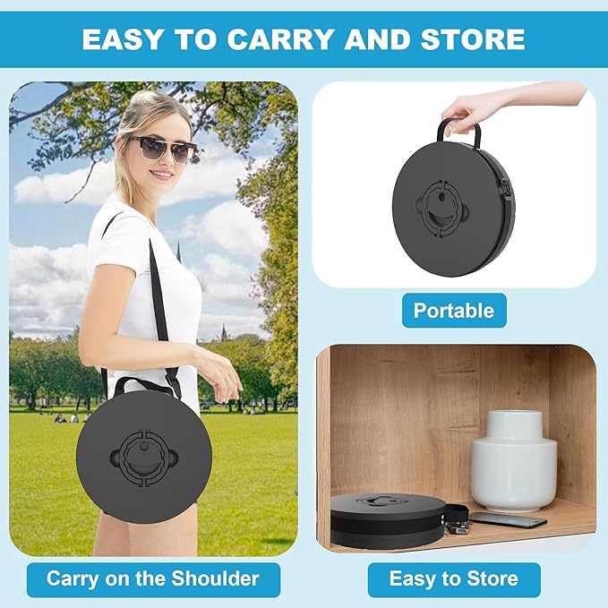 2025 Upgraded Collapsible Stool， Pop Up Seat with Load Capacity 800lbs，More Durable & Portable Retractable Folding Stools，Adujstable Telescoping Stools for Adults Camping & Outdoors