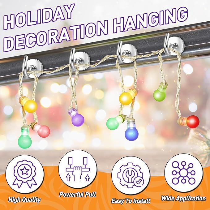 80 Pack Magnetic Hooks for 2026 Cruise Cabins Beach Vacation 30lbs+ Heavy Duty Magnet with Hook Metal Magnetic Hooks for Kitchen Fridge Grills Hanging Magnet Hooks for Classroom Locker Whiteboard