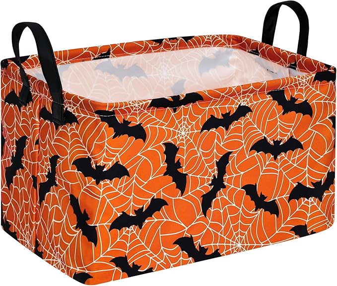 Rectangle Gift Shelf Nursery Storage Basket Laundry Hamper Storage Box and Bins for Home Clothes with Handles