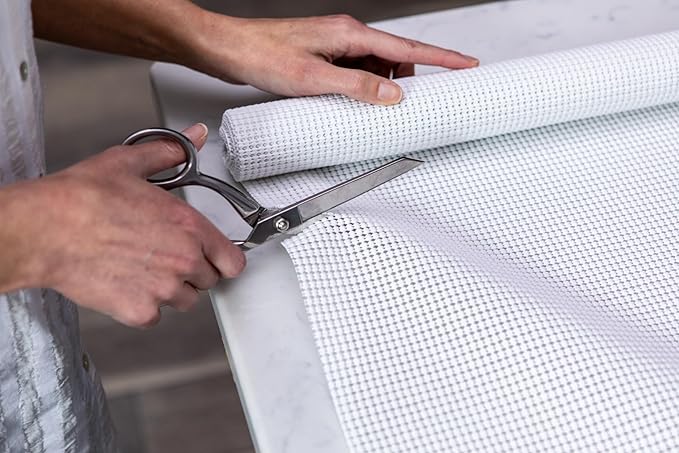 EasyLiner Select Grip Shelf Liner - Easy to Install & Cut to Fit - Non Slip, Non Adhesive, Drawer Shelf & Cabinet Liner for Kitchen, Bathroom, Pantry Cupboards - 12in. x 10ft. - Fern Green - 6 Rolls