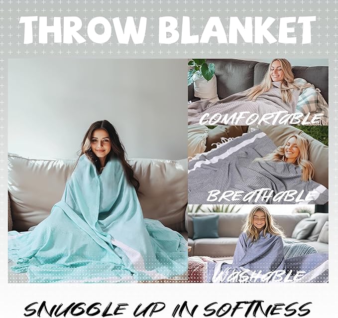 Yoga Woven Throw Blanket Lightweight Large Soft Workout Spa Hot Tub Towel Meditation Supplies Gymnastics Gear Sport Mat Cover Falsa Equipment Accessories Gym Essential Excise Stuff Gift Black Grey