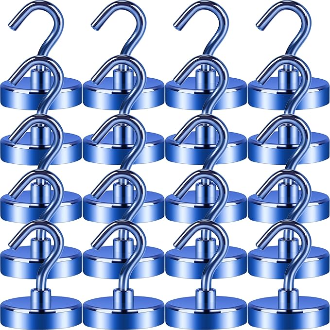 Neosmuk Magnetic Hooks, Cruise Ship Essentials, 26#,Navyblue
