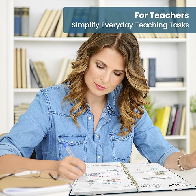 Planner 2026-2027, Academic Year Weekly and Monthly Calender Planner, from Jul 2026 - Jun 2027, Spiral Bound School Planning Book, Perfect for Teacher, Student, Women & Men, A4 (8.5" x 11"), Desert Whimsy