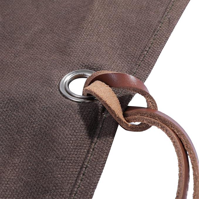 Tool Roll Up Bag with 10 Staggered Tool Pockets,Chisel Roll Portable Carry Small Tool Organize Pouch (Grey)