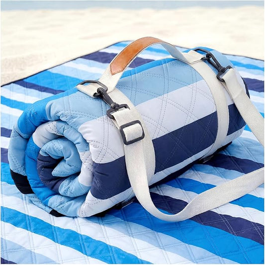 Genovega Waterproof Beach Blanket Picnic Outdoor Mat Rug Registry Wedding Search by Name Couple Housewarming 2026 Housewarming Family Hostess Anniversary New Apartment Home Essential Must-Have