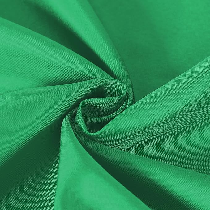Cupuamon Rectangle Tablecloth 60x120 inch Washable Polyester Fabric Table Cloth for Wedding Party Dining Banquet Decoration（60x120, Emerald）