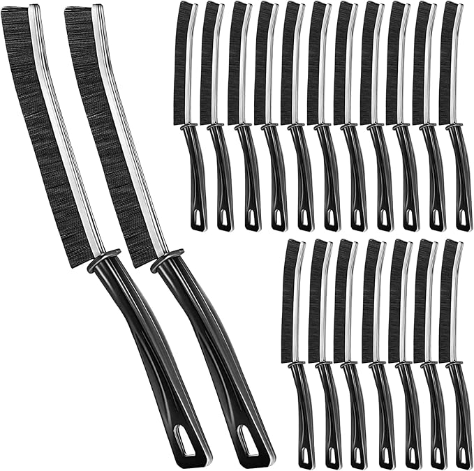 20Pcs Crevice Cleaning Brush - Multifunctional Hard Bristle Crevice Cleaning Brush, Gap Brush Cleaning Tools for Household Use, Home, Kitchen, Bathroom, Window, Vehicle, Faucets, Toilet